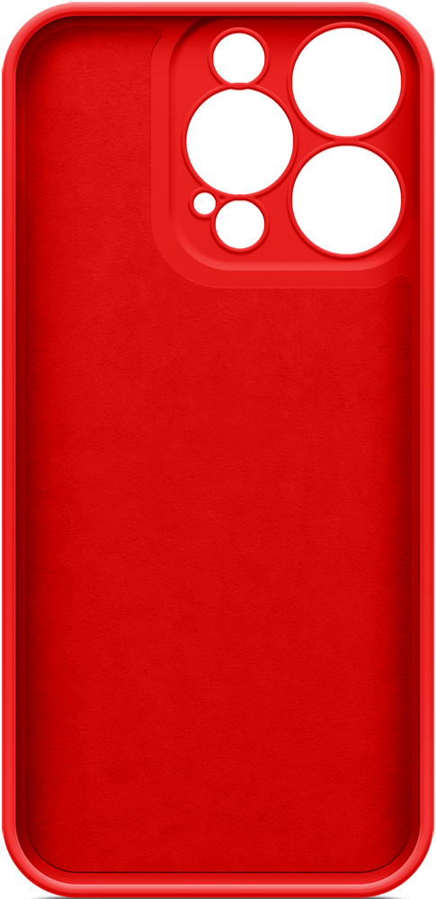 Borasco iPhone 14 Pro Microfiber Красный