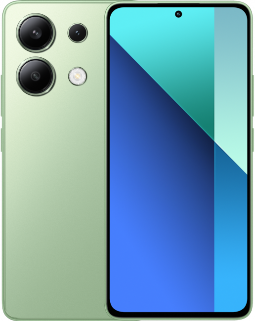 Изображение товара Xiaomi REDMI Note 13 8/256 Гб Мятный зеленый - Стильный смартфон с камерой 108 Мп