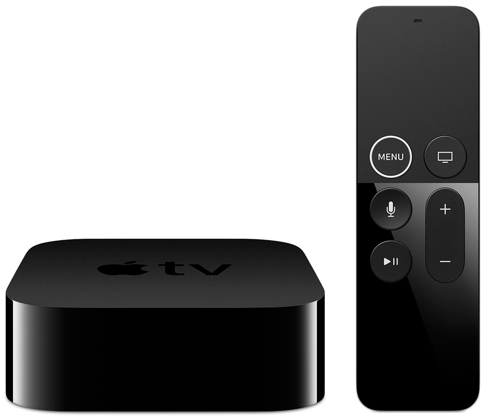 Apple TV 4K 64GB Black (MP7P2RS/A): купить по цене 22 090 рублей в