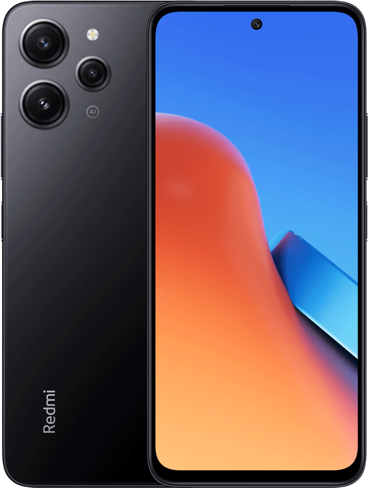 Смартфон Xiaomi Redmi 12 4/128Gb Чёрная полночь: купить по цене 5