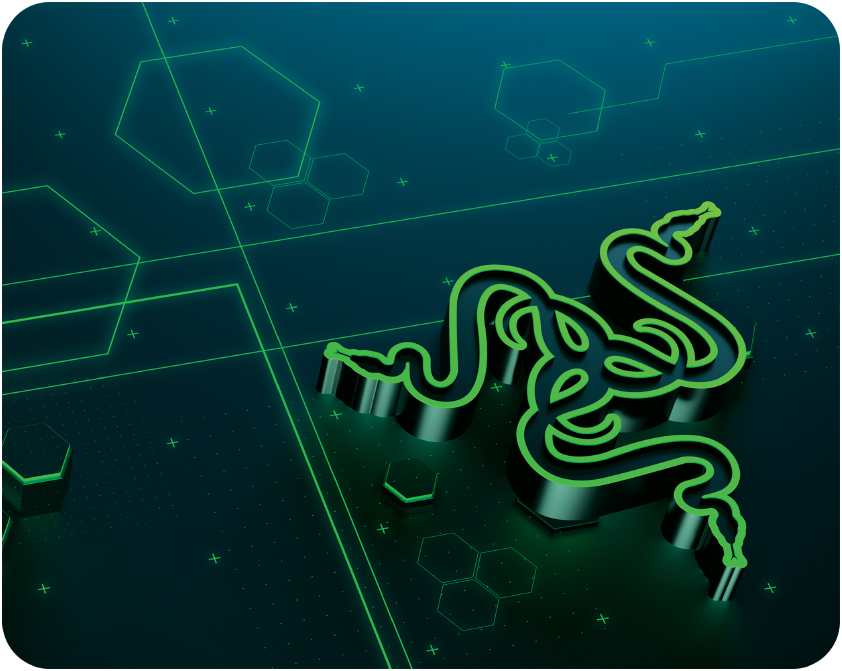 Razer Goliathus Mobile Small игровой Black/Green