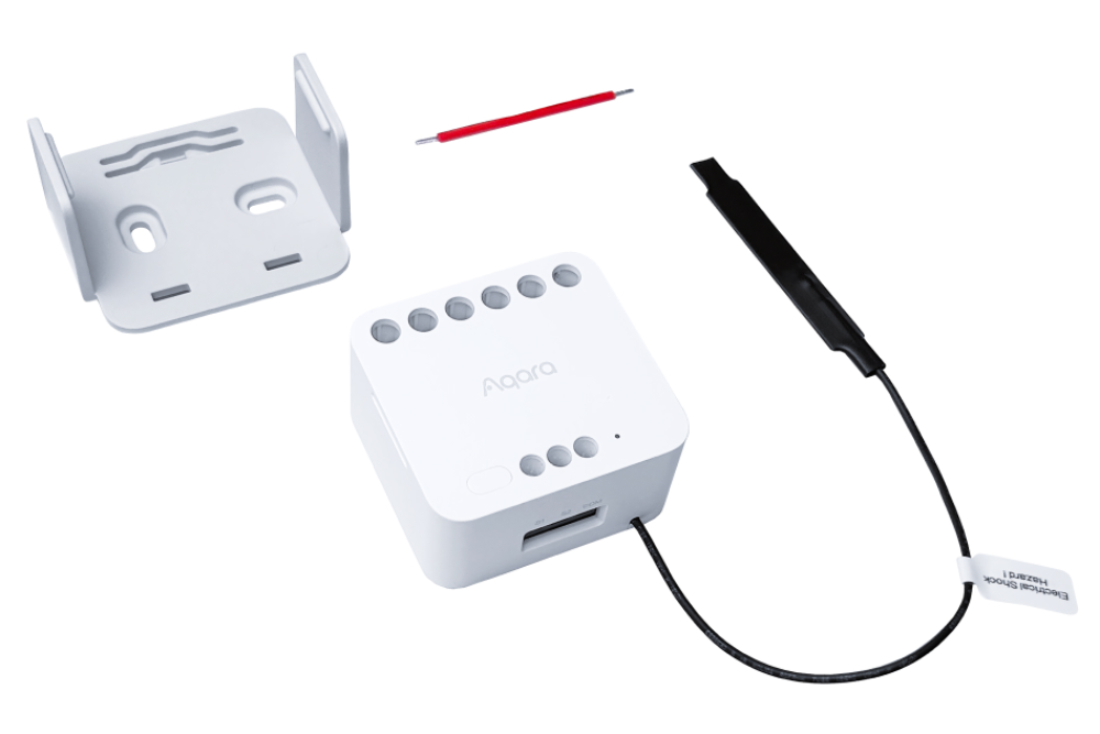 Aqara двухканальное Т2 c сухим контактом Белый (DCM-K01)