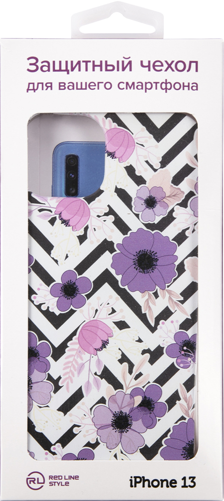 RedLine iPhone 13 принт Цветы 01