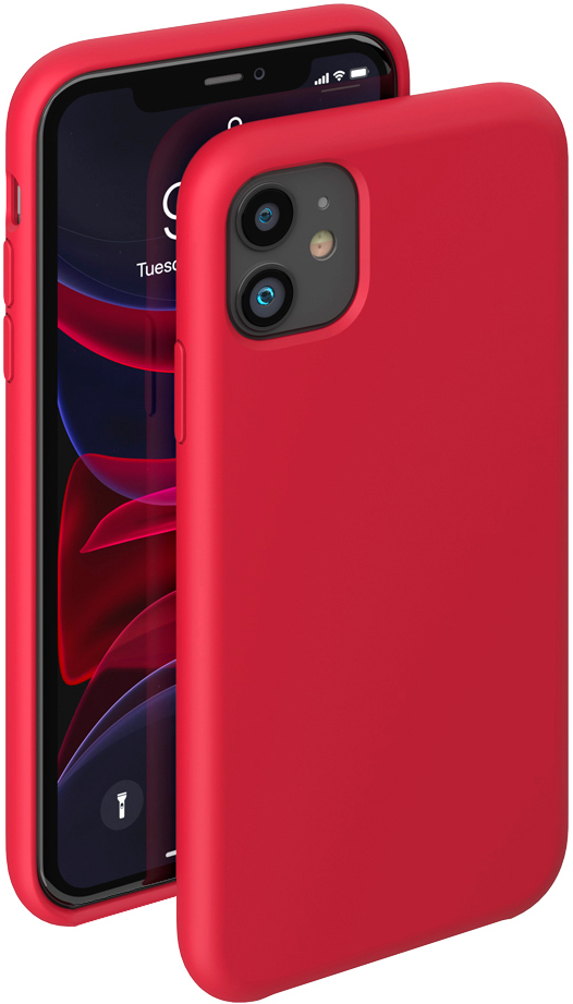 Deppa Apple iPhone 11 Liquid Silicone Pro Red