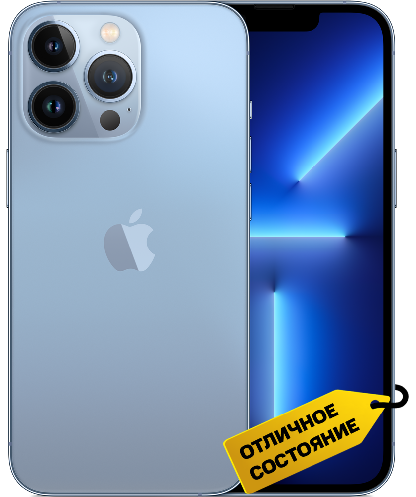 Apple iPhone 13 Pro 128G Небесно-голубой «Отличное состояние»