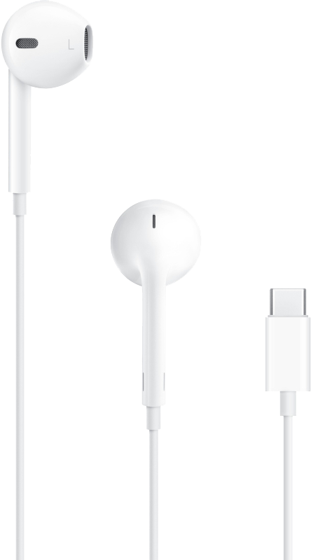 Apple EarPods с разъемом USB-C Белые