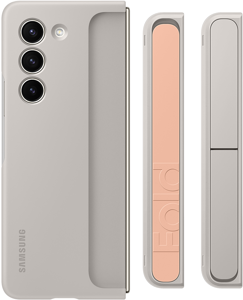 Samsung Standing Case with Strap Z Fold5 Песочный