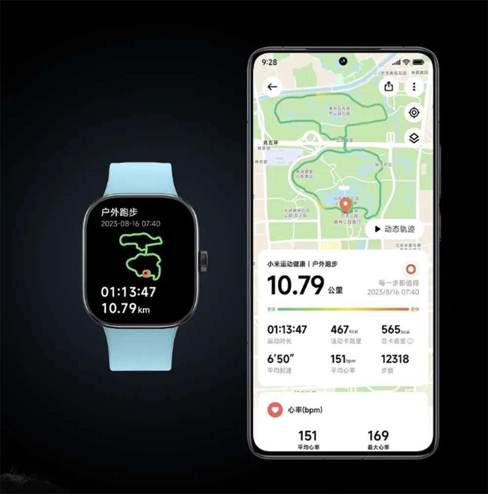 Xiaomi REDMI Watch 4 Черные