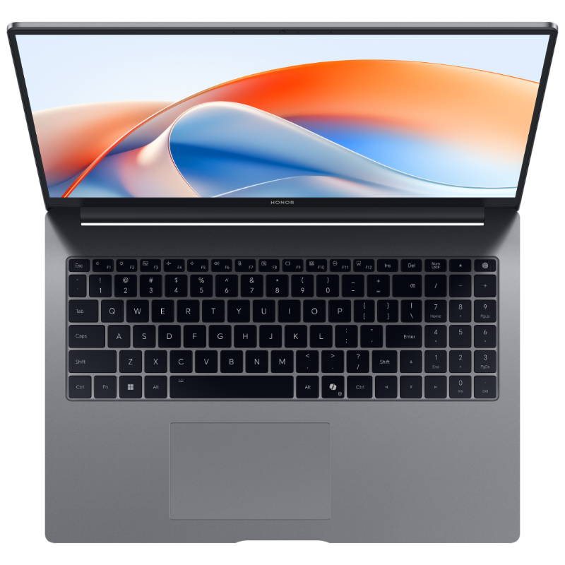 HONOR MagicBook X16 Plus AMD Ryzen 7 8845HS 32Гб/1 Тб Win11 Серый (5301AJPH)