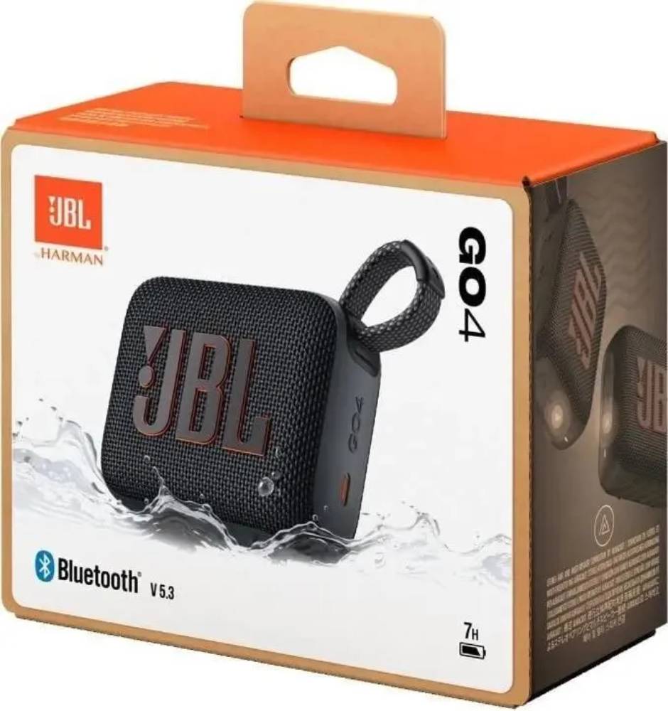 JBL GO 4 Черная