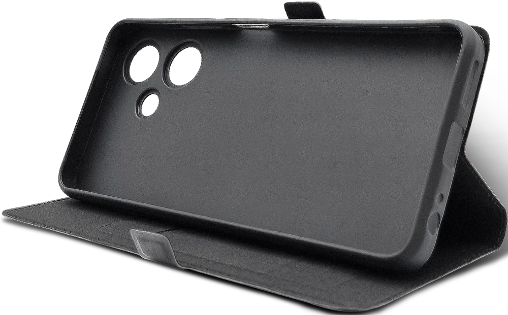 Borasco Book Case для Infinix HOT 30i Чёрный