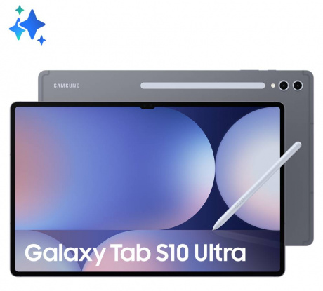 Изображение товара Samsung Galaxy Tab S10 Ultra 5G 12/256Гб серый - мощный планшет с защитой IP68