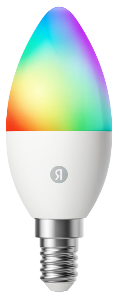 Яндекс E14 520 Лм RGB с Алисой Белая