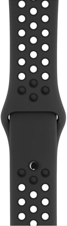 Apple Watch Nike+ Series 3 38 мм серый космос + ремешок Nike черный (MQKY2RU/A)