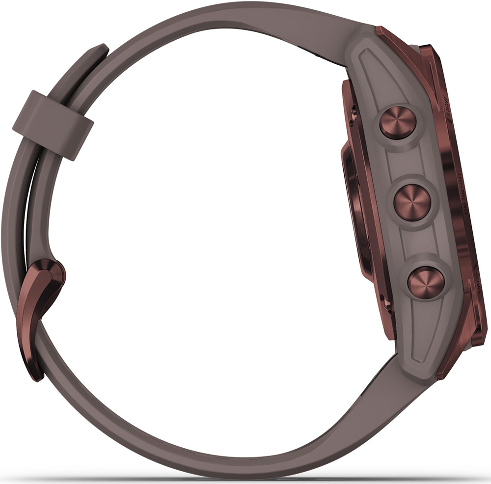 Garmin Fenix 7S Sapphire Solar Dark Bronze Titanium Бронзовые