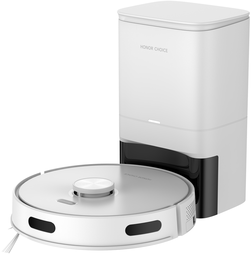 HONOR CHOICE R2 Plus со станцией автовыгрузки мусора Белый