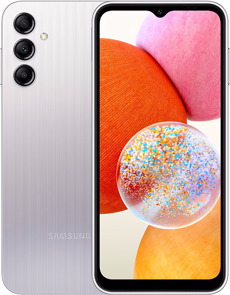 Samsung Galaxy A14 6/128 Гб LTE Dual sim Серебристый «Хорошее состояние»