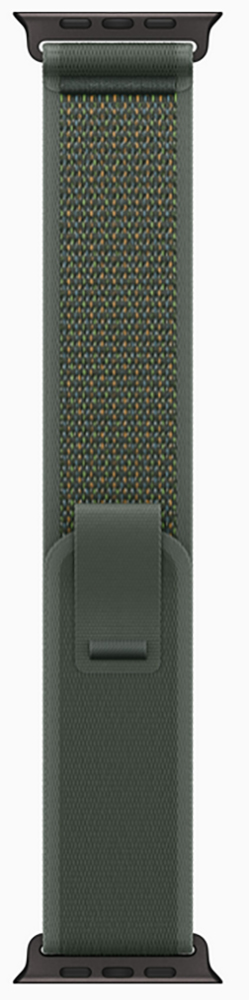 Apple Watch Ultra 2 (2024) Black Titanium +ремешок Trail Loop green