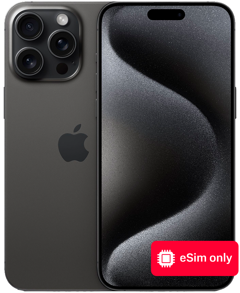 Apple iPhone 15 Pro Max 1Tb eSIM only Черный титан
