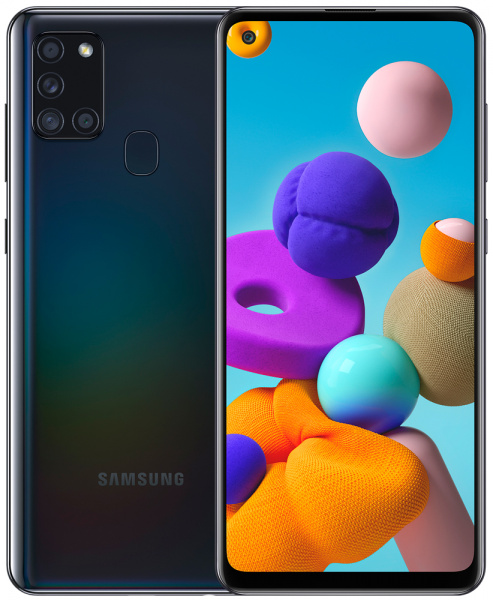 Смартфон Samsung Galaxy A21s 4/64Gb Black: купить по цене 3 990
