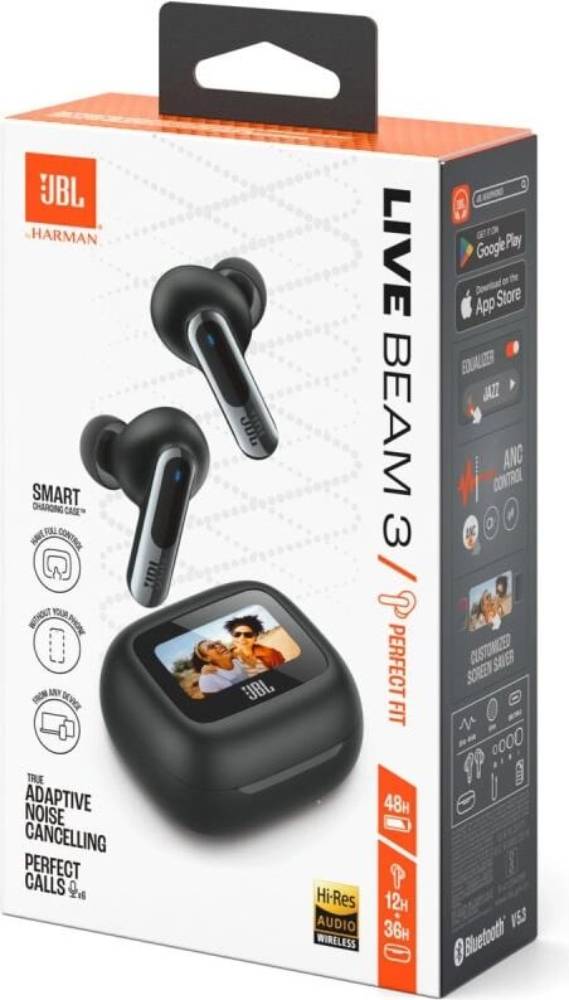 Беспроводные наушники JBL Live Beam 3 Черные: купить по выгодной