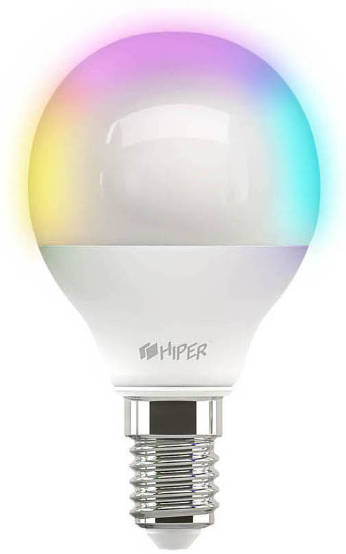 HIPER Smart LED bulb IoT LED C3 RGB WiFi Е14 цветная