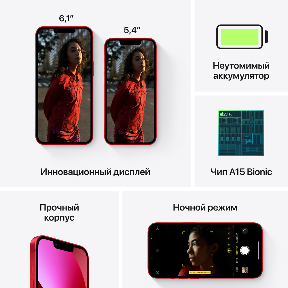 Apple iPhone 13 mini 128Gb (PRODUCT)RED