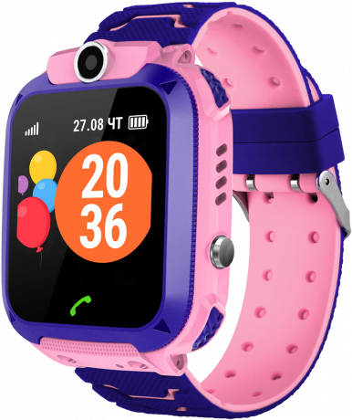 Изображение товара Детские умные часы Geozon Kid 2G Pink с GPS и функцией SOS Изображение товара Детские умные часы Geozon Kid 2G Pink с GPS и функцией SOS