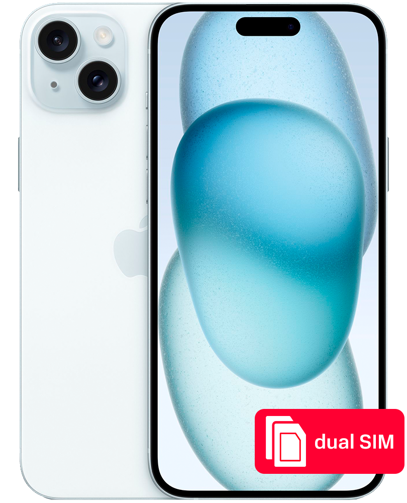 Apple iPhone 15 Plus 512Gb SIM + SIM Голубой
