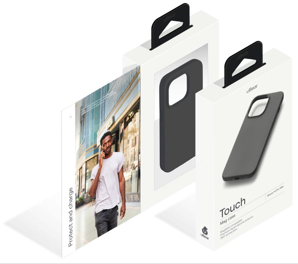 uBear Touch Mag Case для iPhone 14 Pro Max MagSafe Черный (CS213BL67PTH-I22M)
