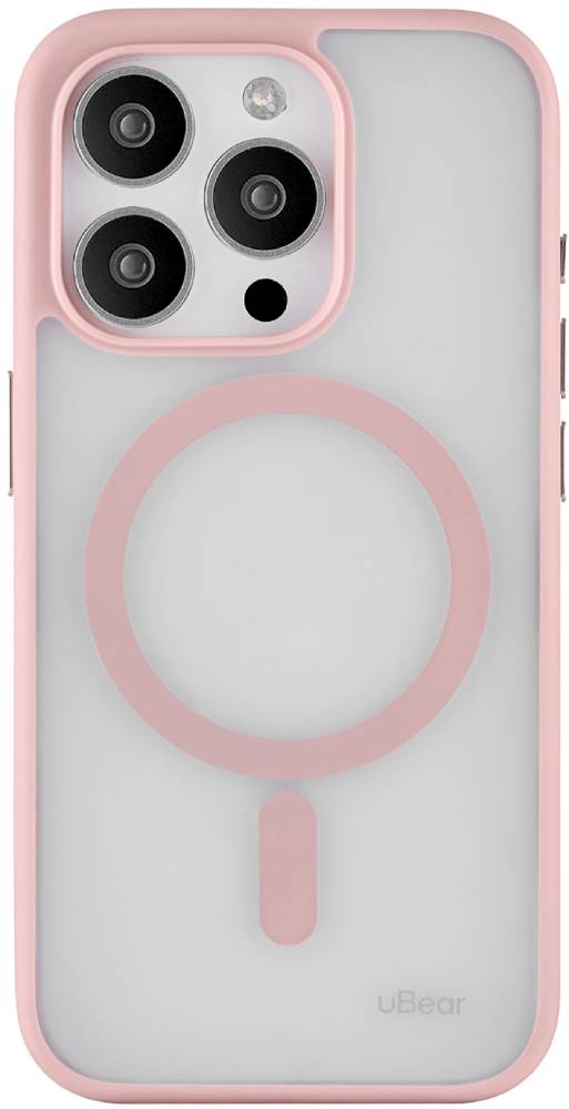 uBear Cloud Mag Case для iPhone 15 Pro Max Розовый