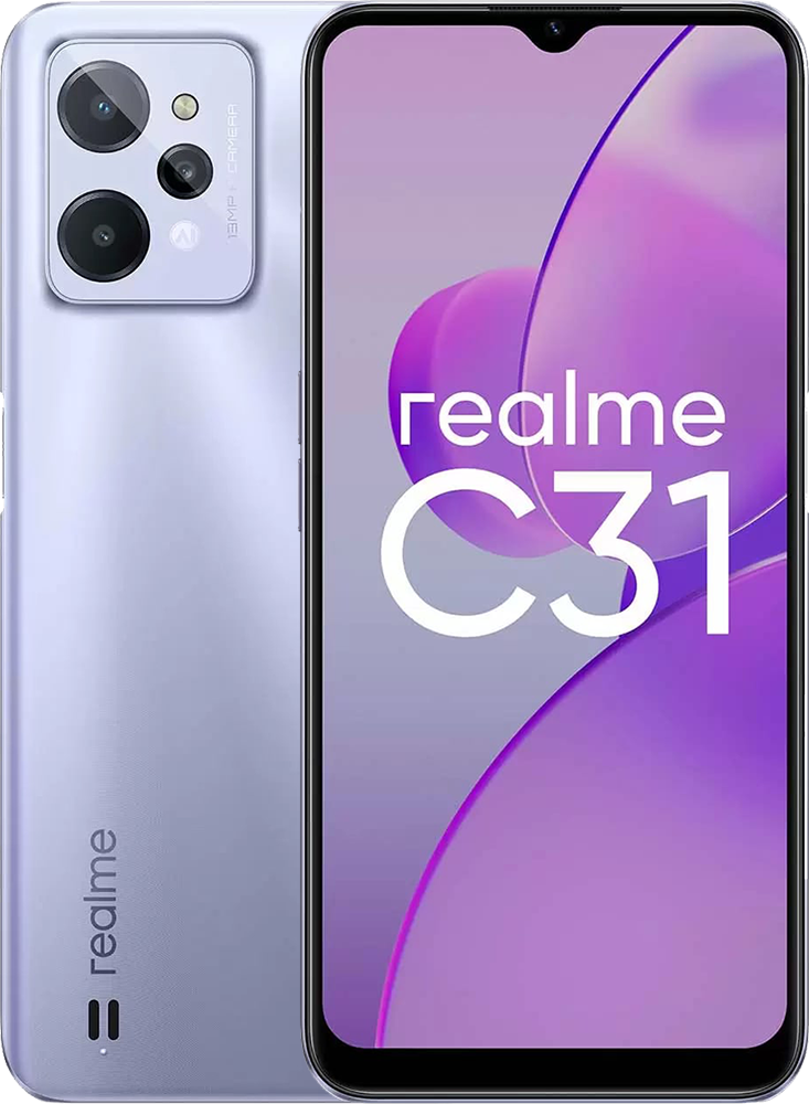 realme C31 3/32GB Серебристый