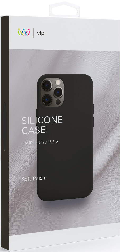 VLP iPhone 12/12 Pro liquid силикон Black