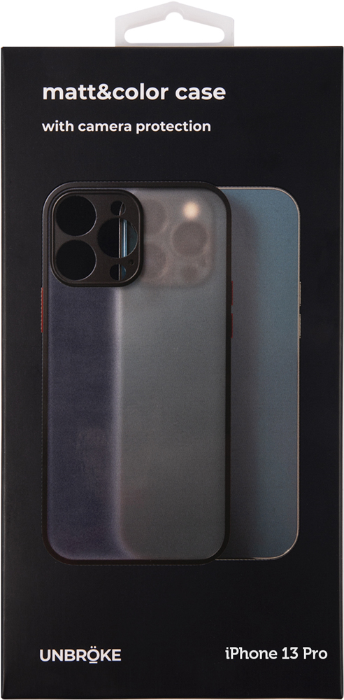 UNBROKE iPhone 13 pro Matt&Color Black