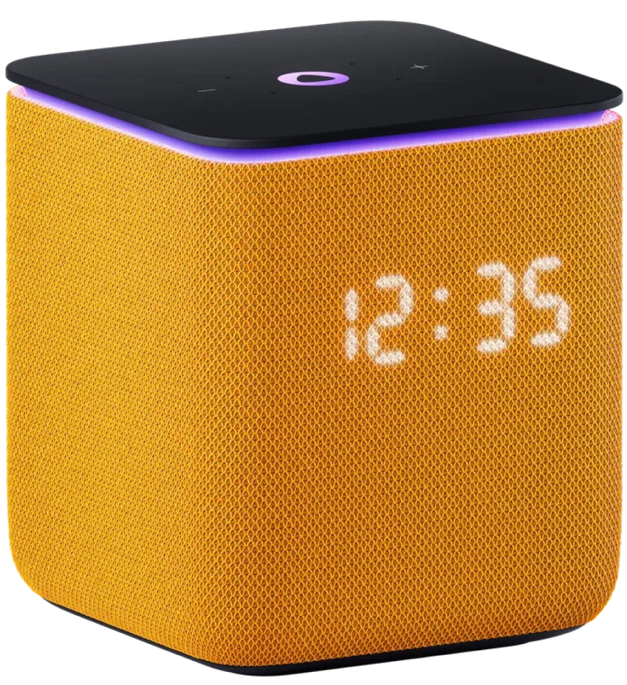 Умная колонка Яндекс Станция Миди с Zigbee Оранжевая