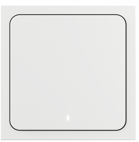 Изображение товара Яндекс беспроводной 1 клавиша Zigbee работает с Алисой Белый