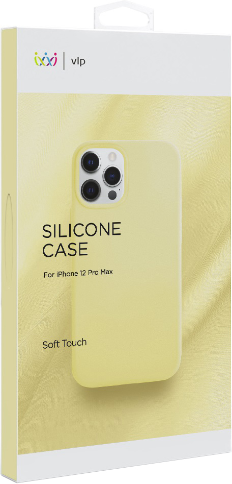 VLP iPhone 12 Pro Max liquid силикон Yellow
