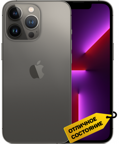 Изображение товара Apple iPhone 13 Pro 128 Гб Графитовый «Отличный»