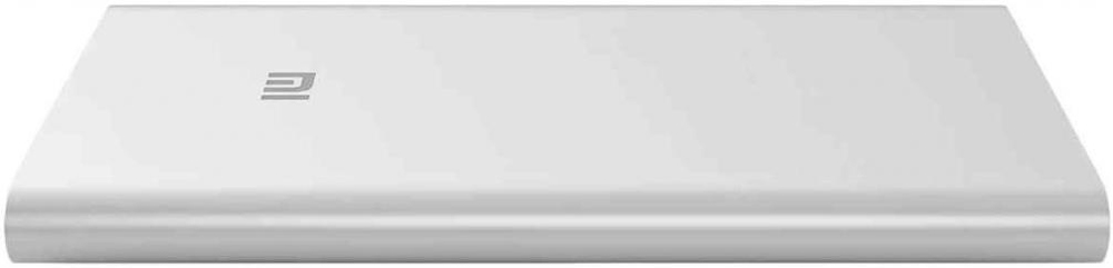 Xiaomi Mi Power 2i New 2USB 10000 mAh Quick Charge 2.0 PLM09ZM Silver