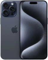 Изображение товара Apple iPhone 15 Pro Max 256 Гб Синий титан «Хорошее состояние» Изображение товара Apple iPhone 15 Pro Max 256 Гб Синий титан «Хорошее состояние»