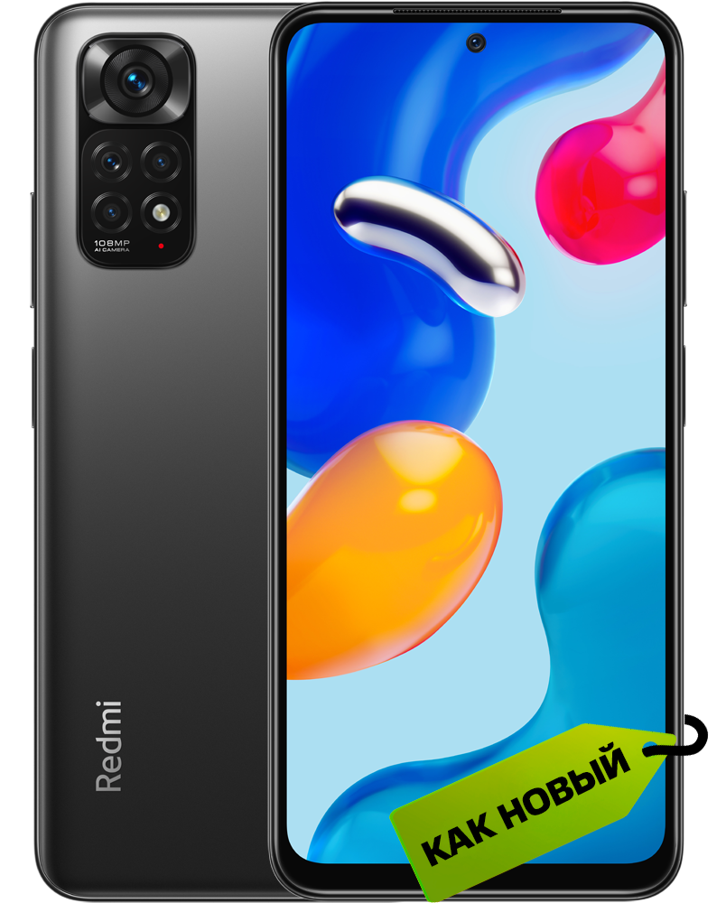 Xiaomi REDMI Note 11S 6/64 Гб Серый "Как новый"