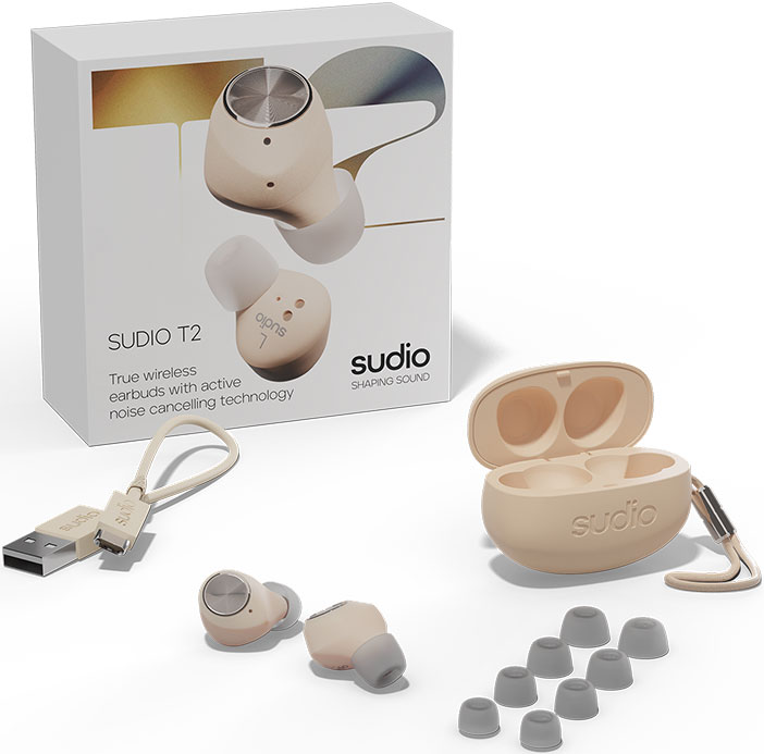 Sudio T2 Бежевые