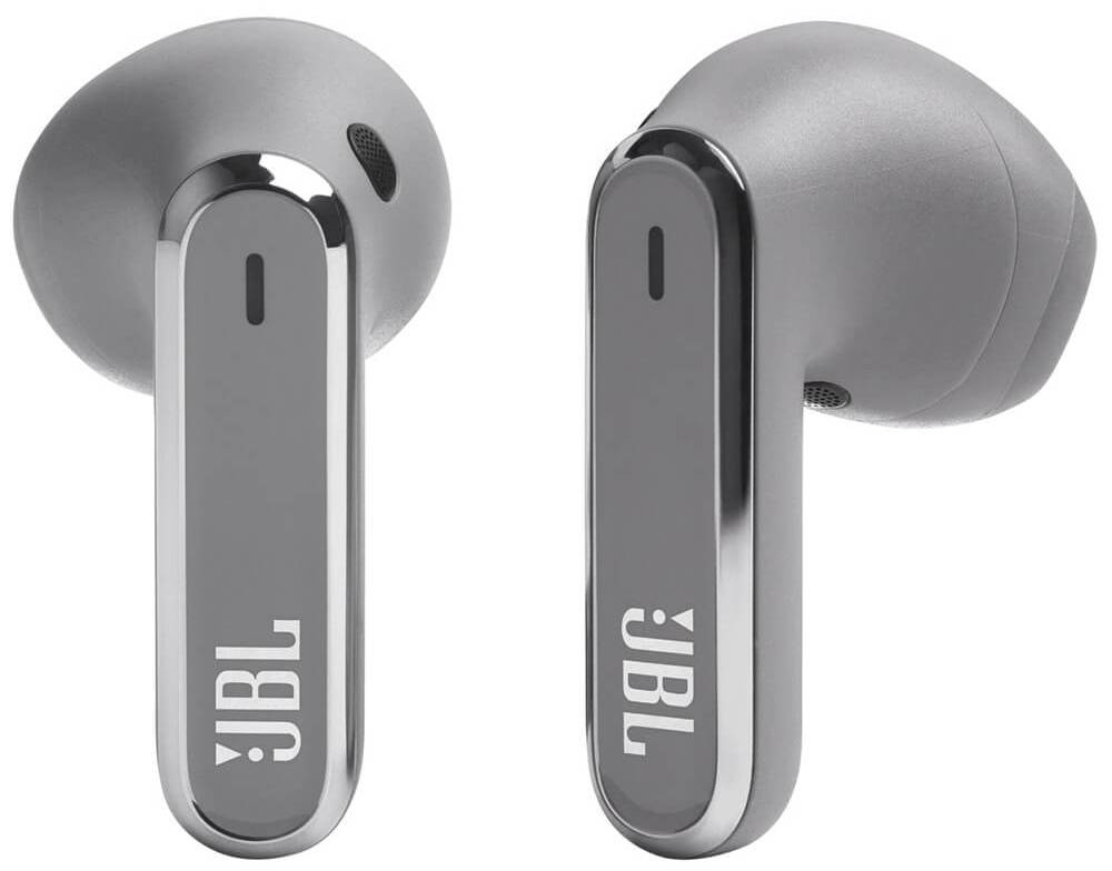 JBL Live Flex Серебряные
