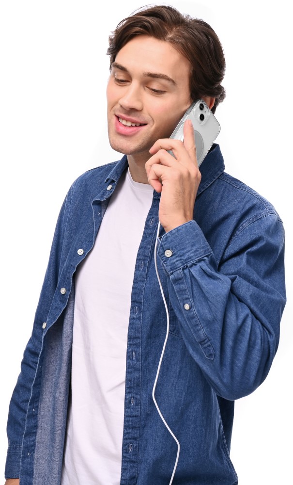 uBear Real Mag Case для iPhone 14 MagSafe Прозрачный (CS167TT61RL-I22M)