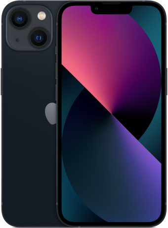Изображение товара Apple iPhone 13 128Gb Темная ночь - смартфон с OLED дисплеем и двухкамерной системой