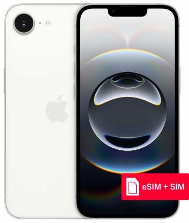 Изображение товара Apple iPhone 16e 128 Гб eSIM + SIM Белый