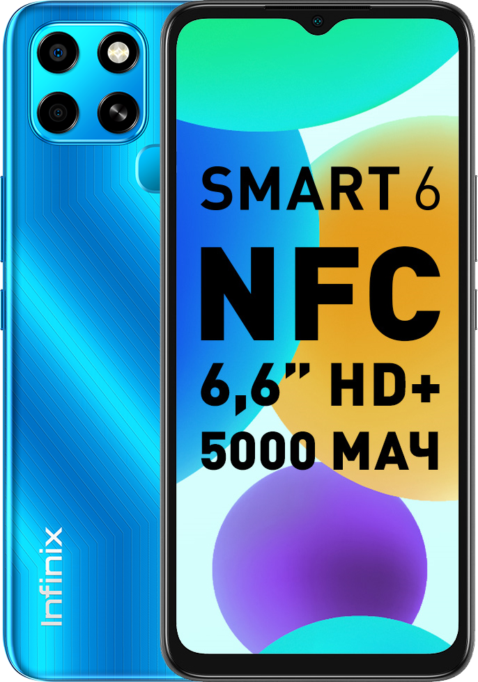 Infinix SMART 6 2/32Gb Синий