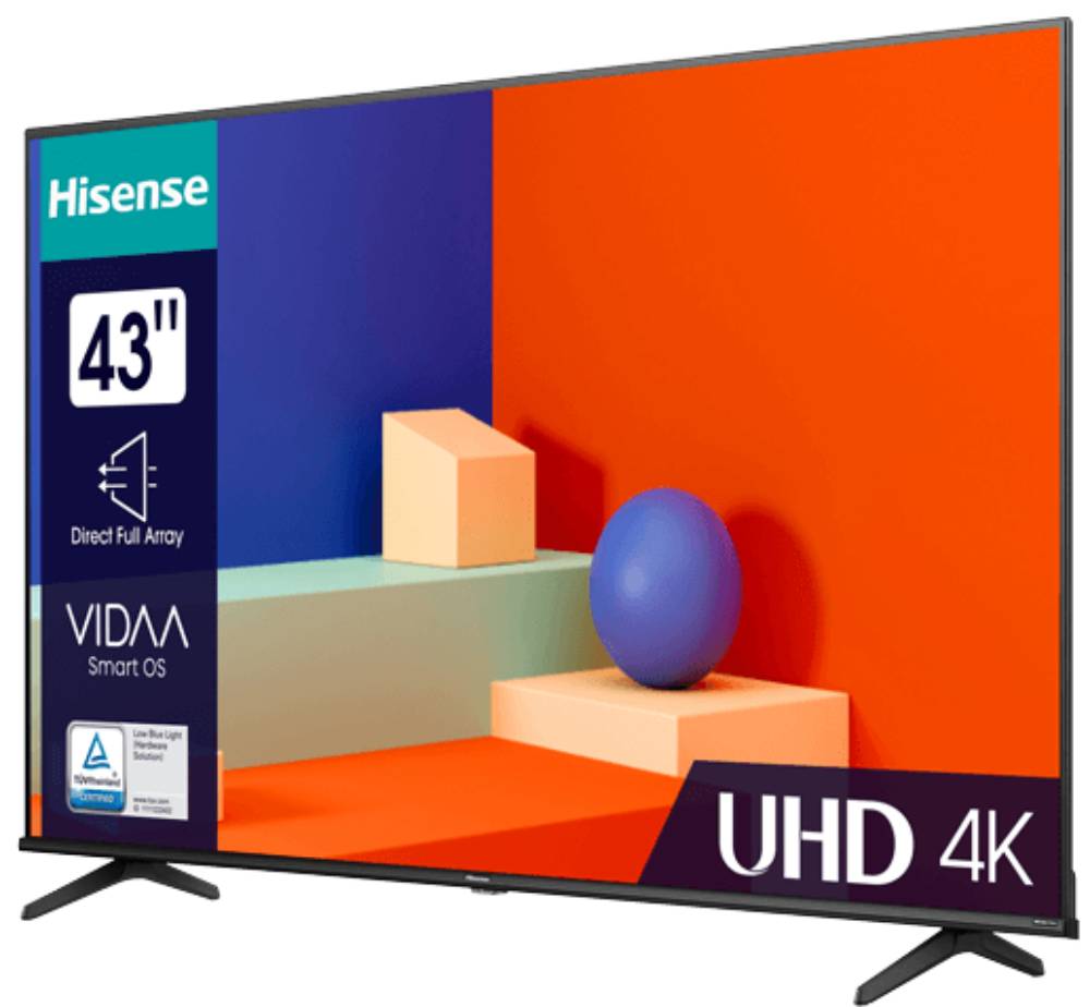 Hisense 43" 43A6K Черный