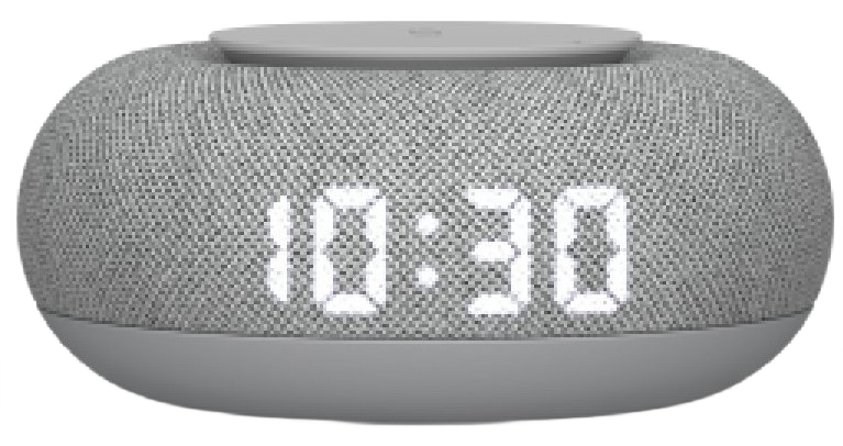 VK Капсула Мини с голосовым помощником Марусей, Светло-серая