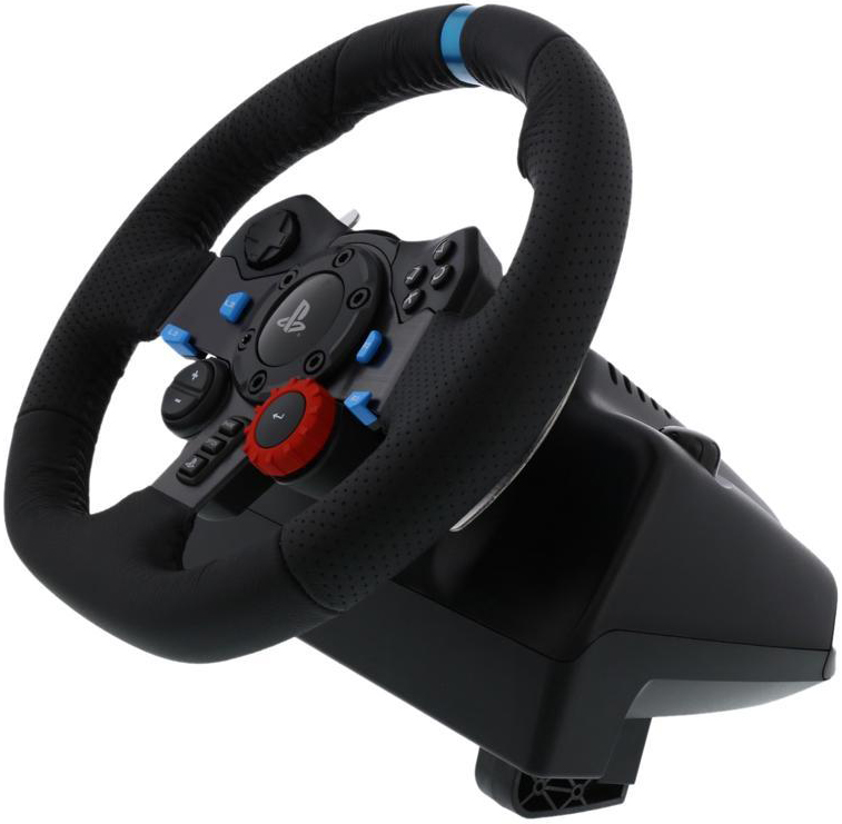 Logitech G29 Driving Force Racing Wheel for PS5 and PS4 Black